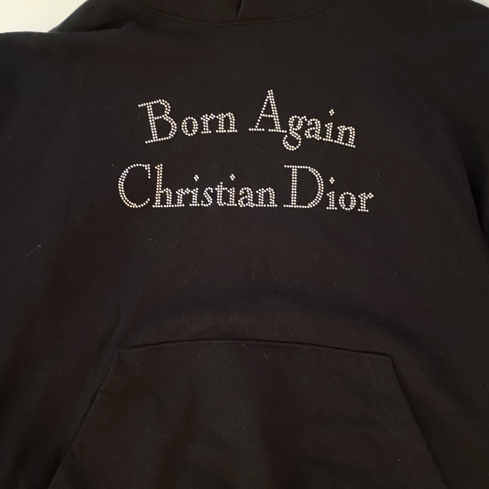 PRE REBRAND Chinatown market Born Again Christian Dior Sweatshirt